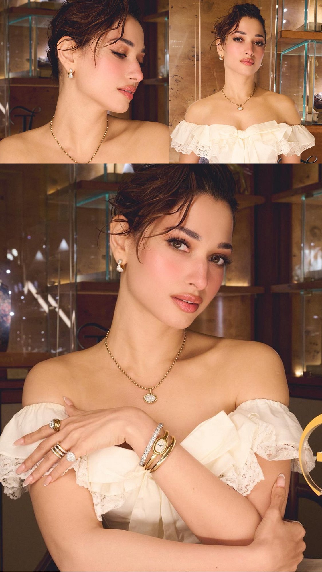 Tamannaah Bhatia Literally 'Slept Wearing This Jewellery', Drops Adorable Pictures On Social Media; Check Out Here 