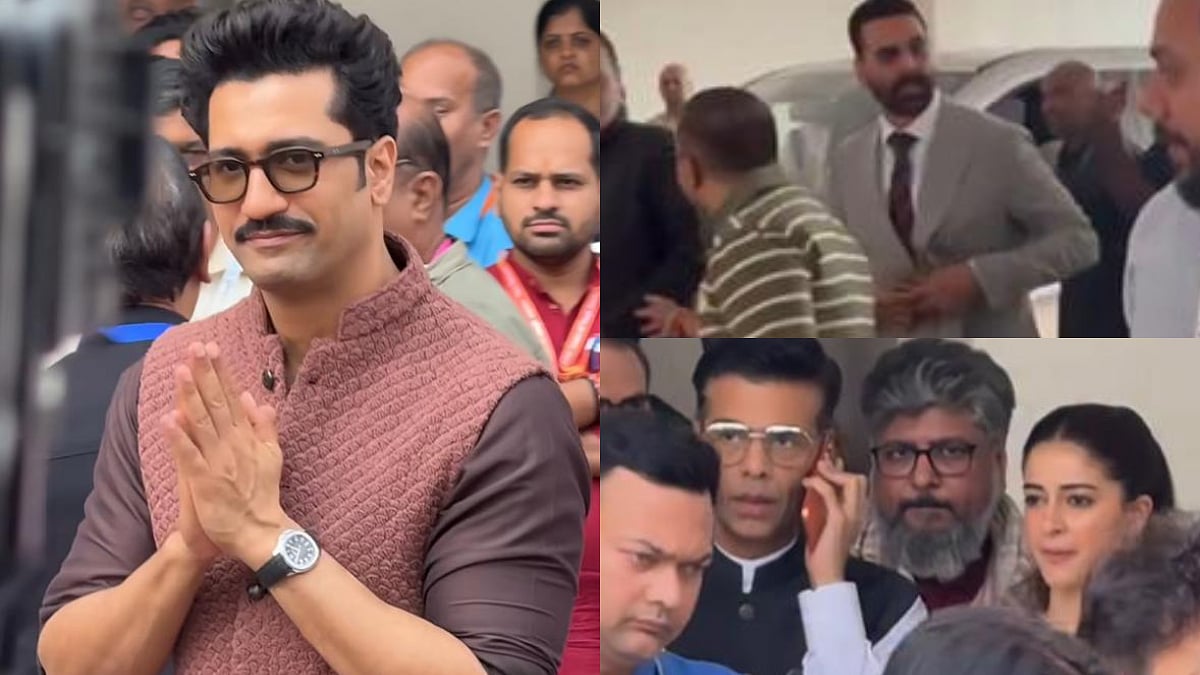 Akshay Kumar, Ananya Panday, Karan Johar & Vicky Kaushal Attend 2nd Day Of RSS Centenary Event In Mumbai – WATCH 