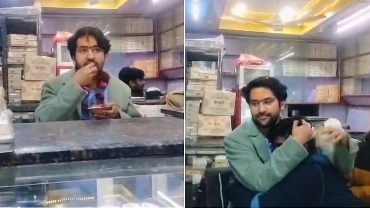 MP News: Bageshwar Dham’s Dhirendra Krishna Shastri Enjoys Rasgullas, Rasmalai At Chhatarpur Sweet...