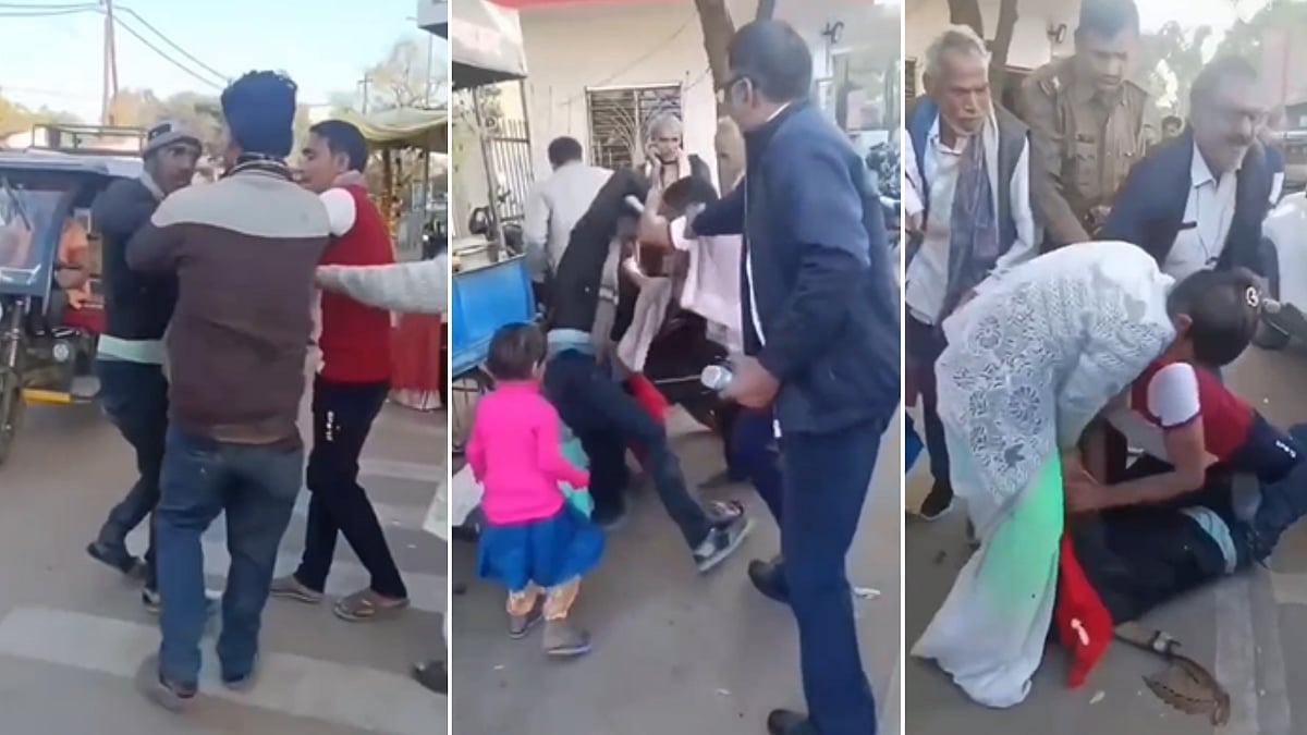 MP News: Public Thrashes Drunkard After He Creates Ruckus Outside Police Station, Hurls Abuses At...