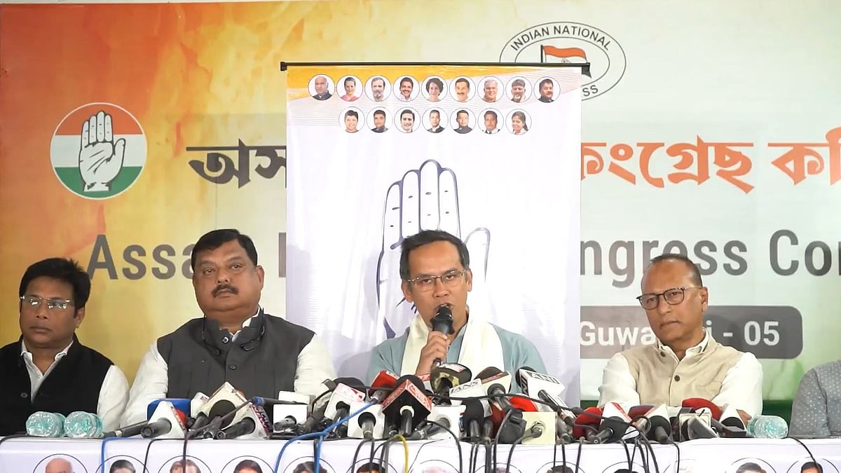 Assam Congress Chief Gaurav Gogoi Hits Back With Bangladesh Photo Showing CM Himanta Biswa Sarma With Muslim Cleric 