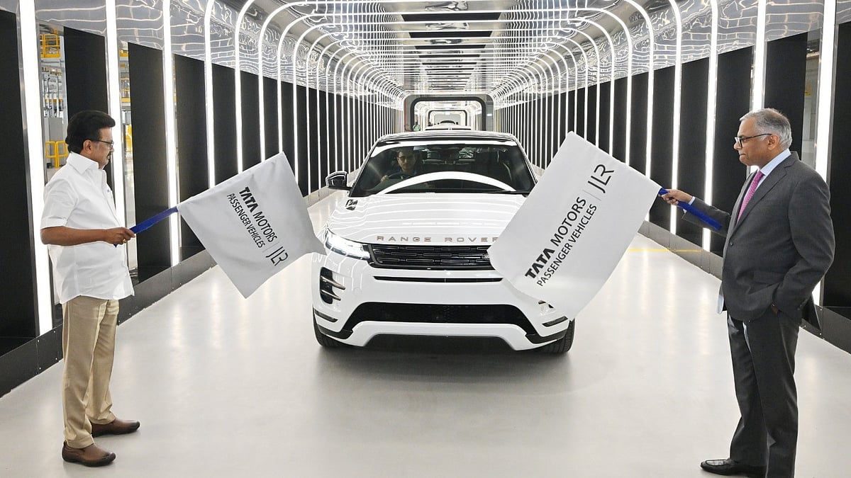 First Range Rover Evoque Rolls Out From Tata Motors’ New JLR Plant In Tamil Nadu 
