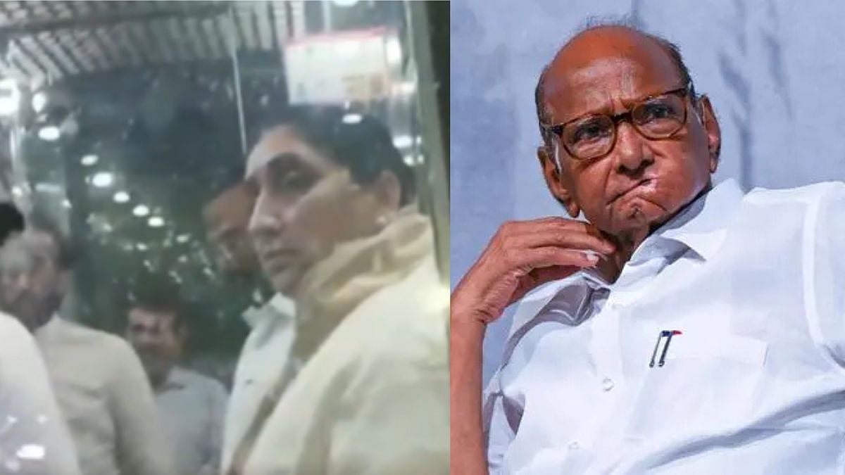 Maharashtra Deputy CM Sunetra Visits Sharad Pawar In Pune Hospital With Sons Parth & Jay - WATCH 