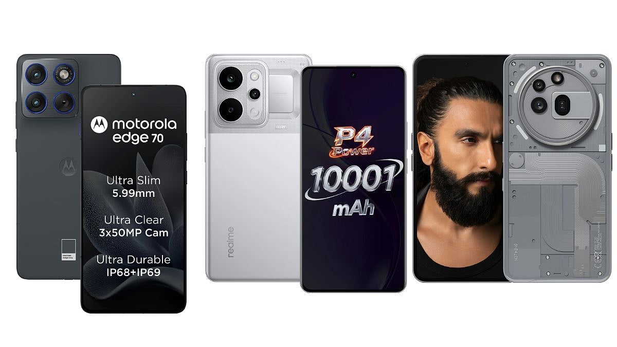 Best Smartphones In India At Around ₹30,000 (February 2026): Realme P4 Power, Motorola Edge 70, More 