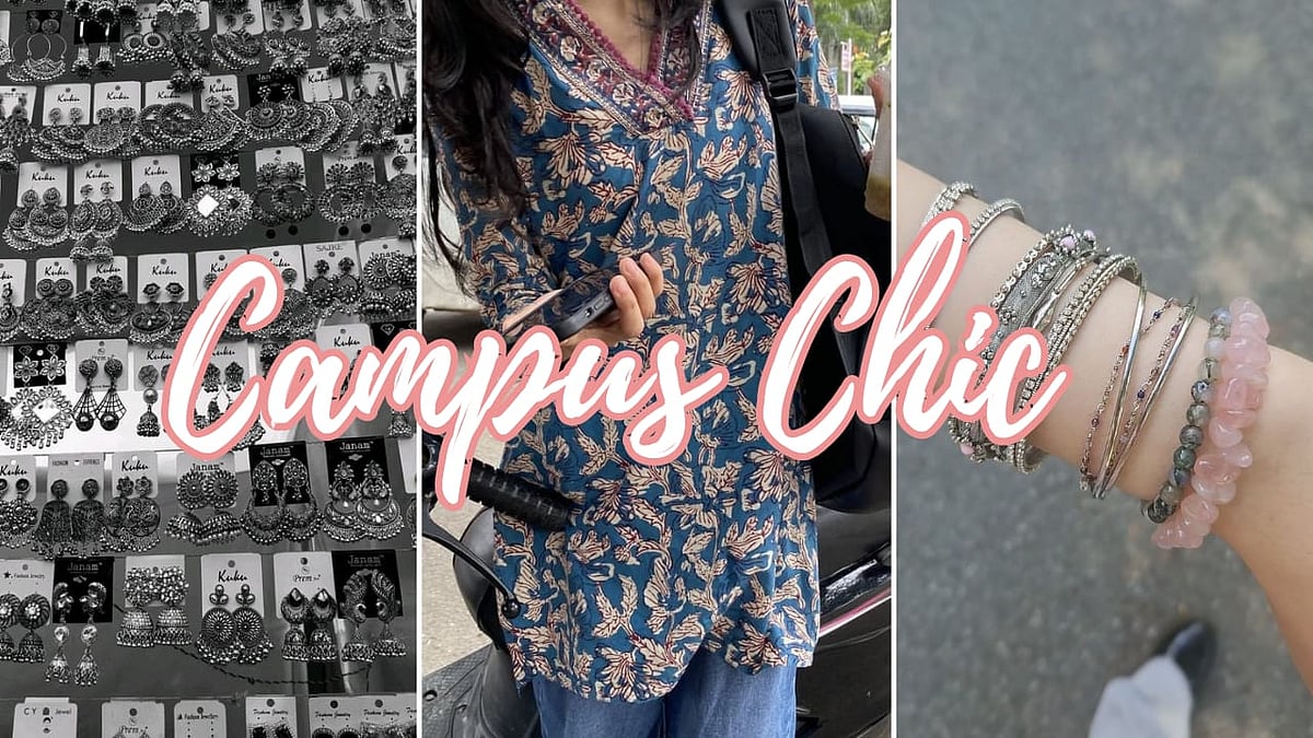 Indore College Tales: Short Kurtis Paired With Denims & Chic Jhumkas Become New Favourite Of DAVV...