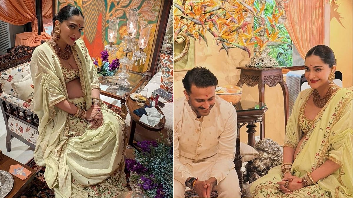 'She's Having A Girl': Netizens Predict Sonam Kapoor's Baby Gender As Baby Shower Pics Go Viral 