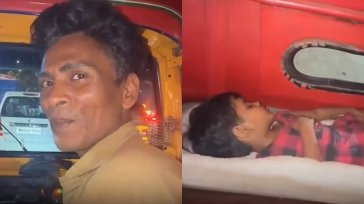Mumbai: Auto Driver Raises Young Daughter Alone While Working Daily Shifts, Internet Responds With Emotional Messages; Viral Video 