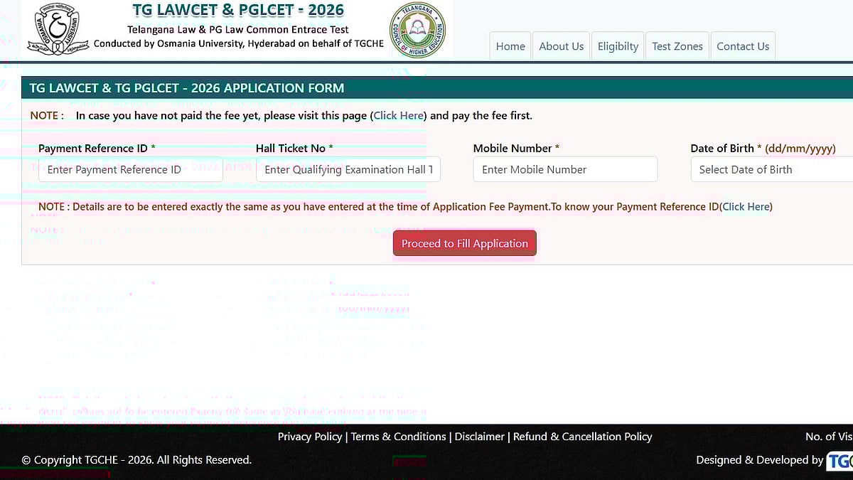 TS LAWCET & PGLCET Exam 2026: Registration Begins at lawcet.tgche.ac.in; Check Steps To Apply Here