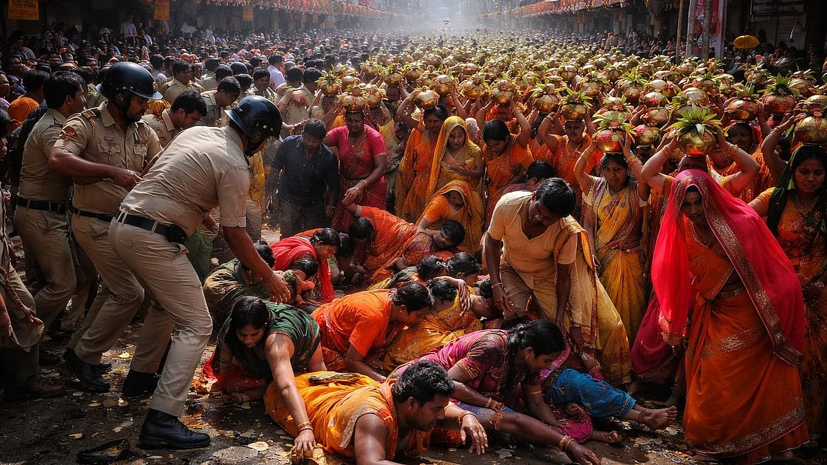 MP News: One Dead, Over Half Dozen Injured After Stampede Breaks Out During Kalash Yatra In Gwalior