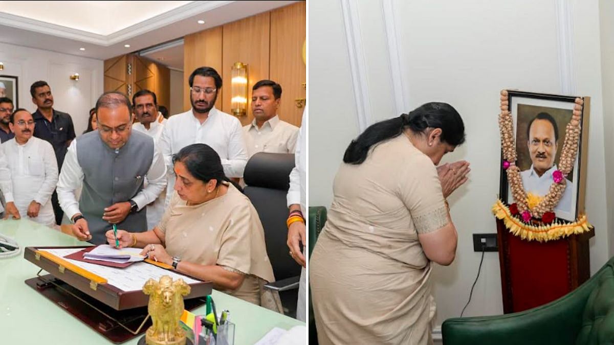 Sunetra Pawar Assumes Charge As Maharashtra’s First Woman Deputy Chief Minister In Emotional Ceremony 