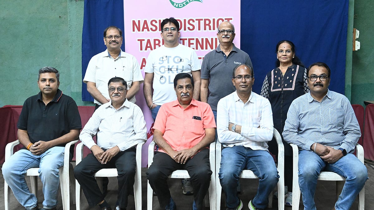 Nashik: Narendra Chhajed Re-Elected President Of District Table Tennis Association