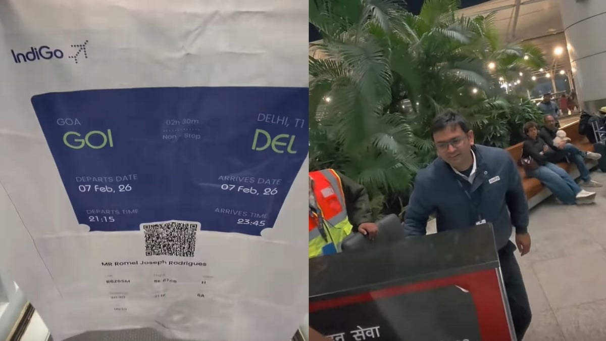 'How Big Is Too Big?': Man Brings Banner-Sized Boarding Pass To Airport As Prank, Leaves Staff In Splits - Watch Video 