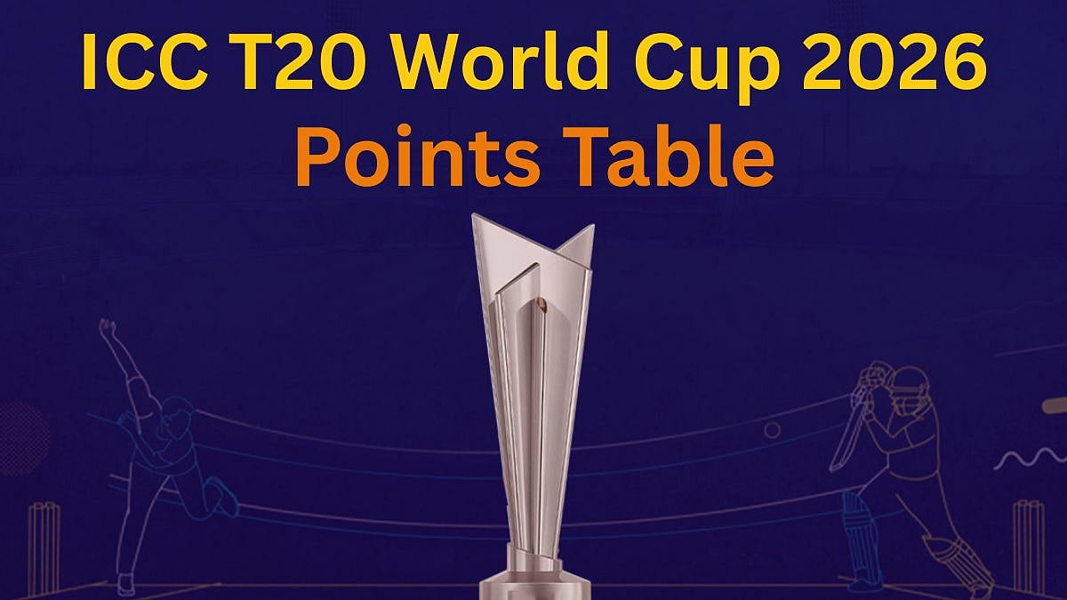 ICC T20 World Cup 2026 Points Table: West Indies Top Group C, Pakistan Ahead Of India In Group A - Check Full Standings 