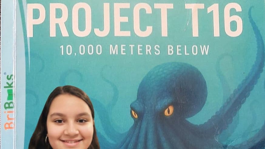 Indore News: 8th-Grade Student’s Debut Novella With Project T-16: 10,000 Meters Below