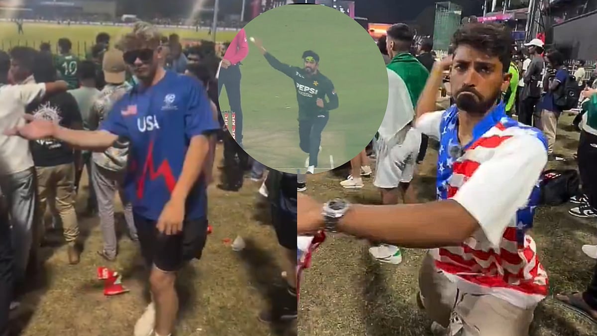 USA Fans Mock Usman Tariq's Action, Accuse Pakistan Spinner Of 'Chucking' During PAK vs USA ICC T20 World Cup Clash; Video 