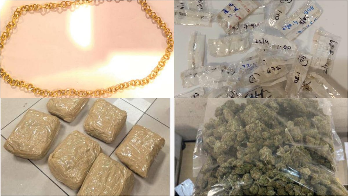 Mumbai Airport Customs Seize Drugs, Foreign Currency, Diamonds & Gold In Multiple Cases 