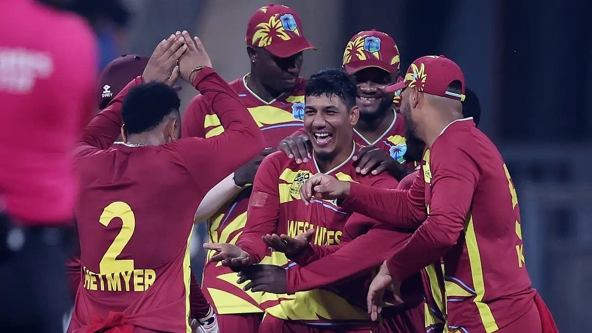 ENG Vs WI, T20 World Cup 2026: Rutherford, Motie Show Hand England 30-Run Defeat In Wankhede Clash 