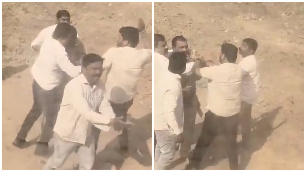 MSRTC Bus Driver Brutally Assaulted On Pune–Solapur Highway Near Daund, Video Goes Viral | WATCH