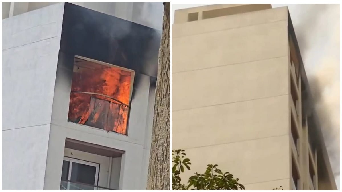 Fire Breaks Out At Residential Building On BT Kawade Road In Pune; No Injuries Reported