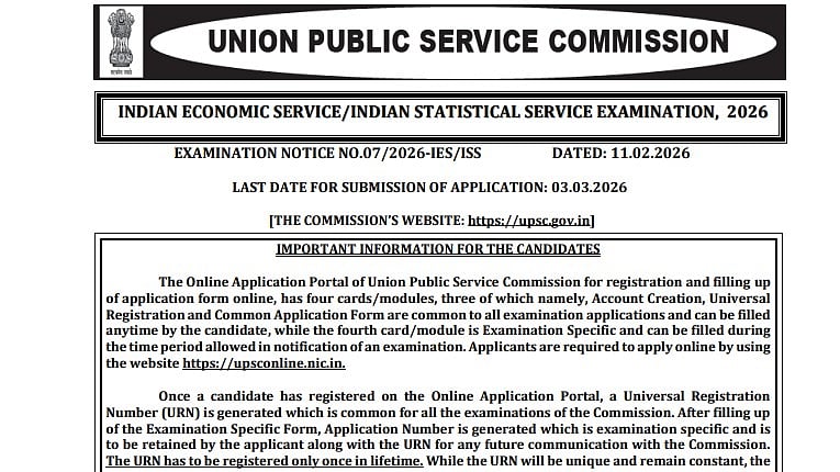 Planning To Apply For UPSC IES/ISS 2026? Check Step-By-Step Application Process Here 