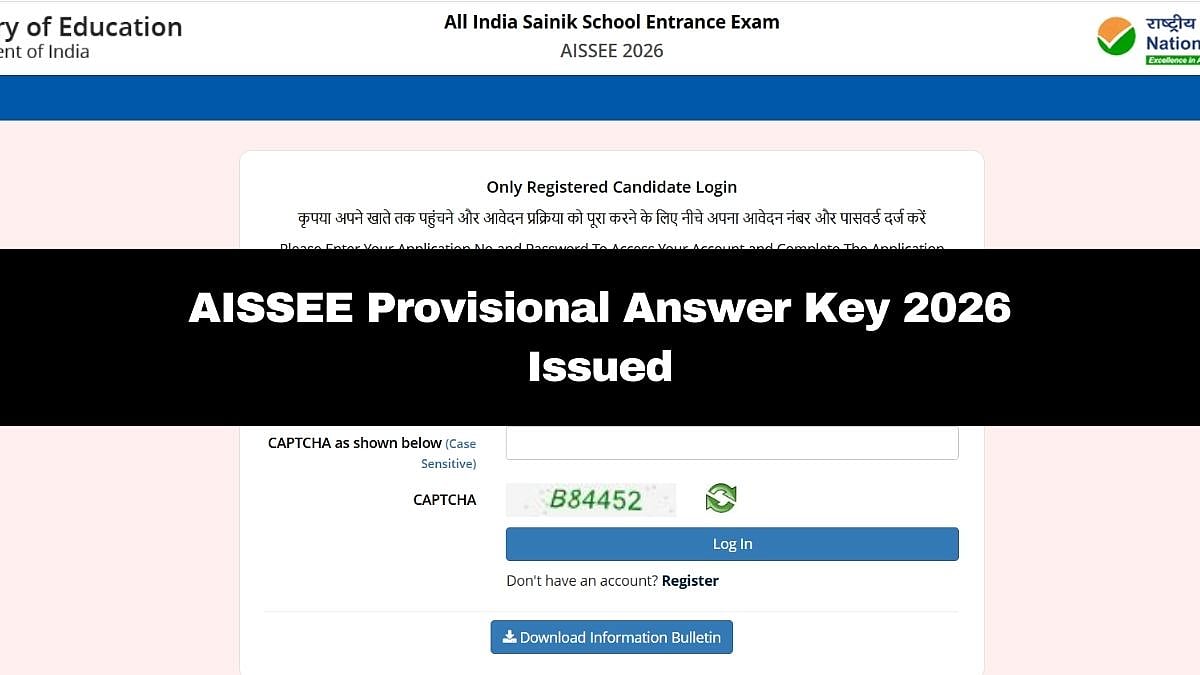 AISSEE Provisional Answer Key 2026 Issued At exams.nta.nic.in/sainik-school-society; Check Details Here 