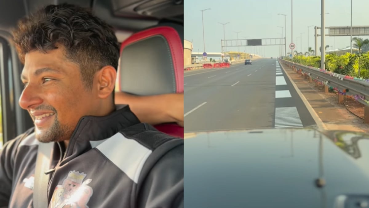 'Jai Ho': Sarfaraz Khan Drives Through Mumbai's New 'Melody Road', Shares Iconic Moment On Social Media 