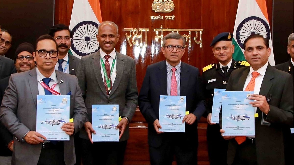 Centre Signs ₹2,312 Crore HAL Contract For 8 Dornier 228 Aircraft To Boost Coast Guard Fleet 