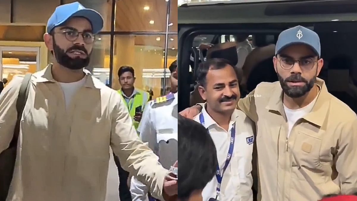 'Aao Bhai, Kaun Hai Photo Wala?': Virat Kohli Shows Fun Side At Mumbai Airport, Fans Thrilled By His Banter; Video 