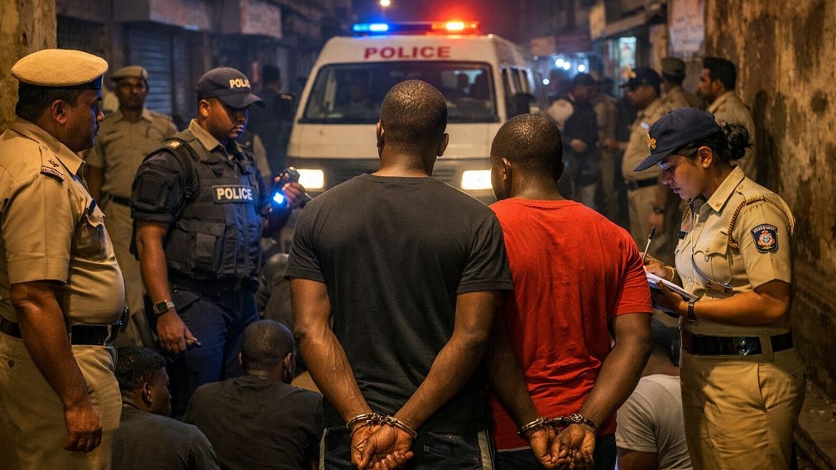 Palghar Crackdown: Over 150 Nigerian Nationals Found Living Illegally After Massive Police Operation In Nalasopara 