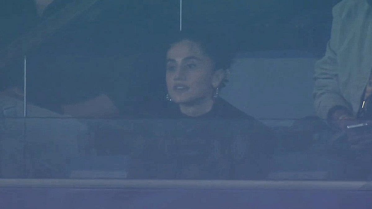 Taapsee Pannu Spotted Enjoying India vs Namibia T20 World Cup Match At Arun Jaitley Stadium; Photos...