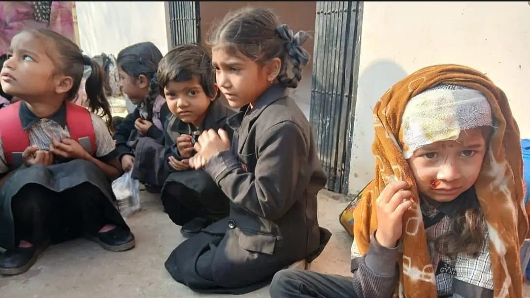 MP News: Allegedly Drunk Driver Rams Speeding Truck Into School Bus In Dhar; Three Students, Driver...