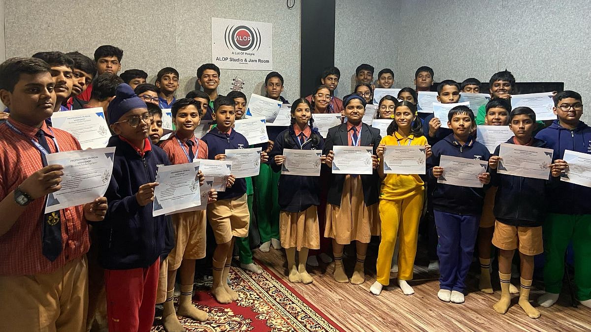 Navi Mumbai News: St Joseph’s High School Students Explore Digital Music Production At Alop Studio In Rasayani 