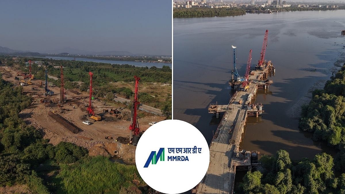 Thane Coastal Road-1 Project: MMRDA Crosses 50 Per Cent Foundation Milestone As Viaduct Work Accelerates 