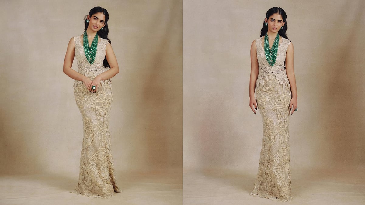 Isha Ambani Drips In Dazzling Emerald Layers, Leaves Internet Breathless With Her New Royal Look 