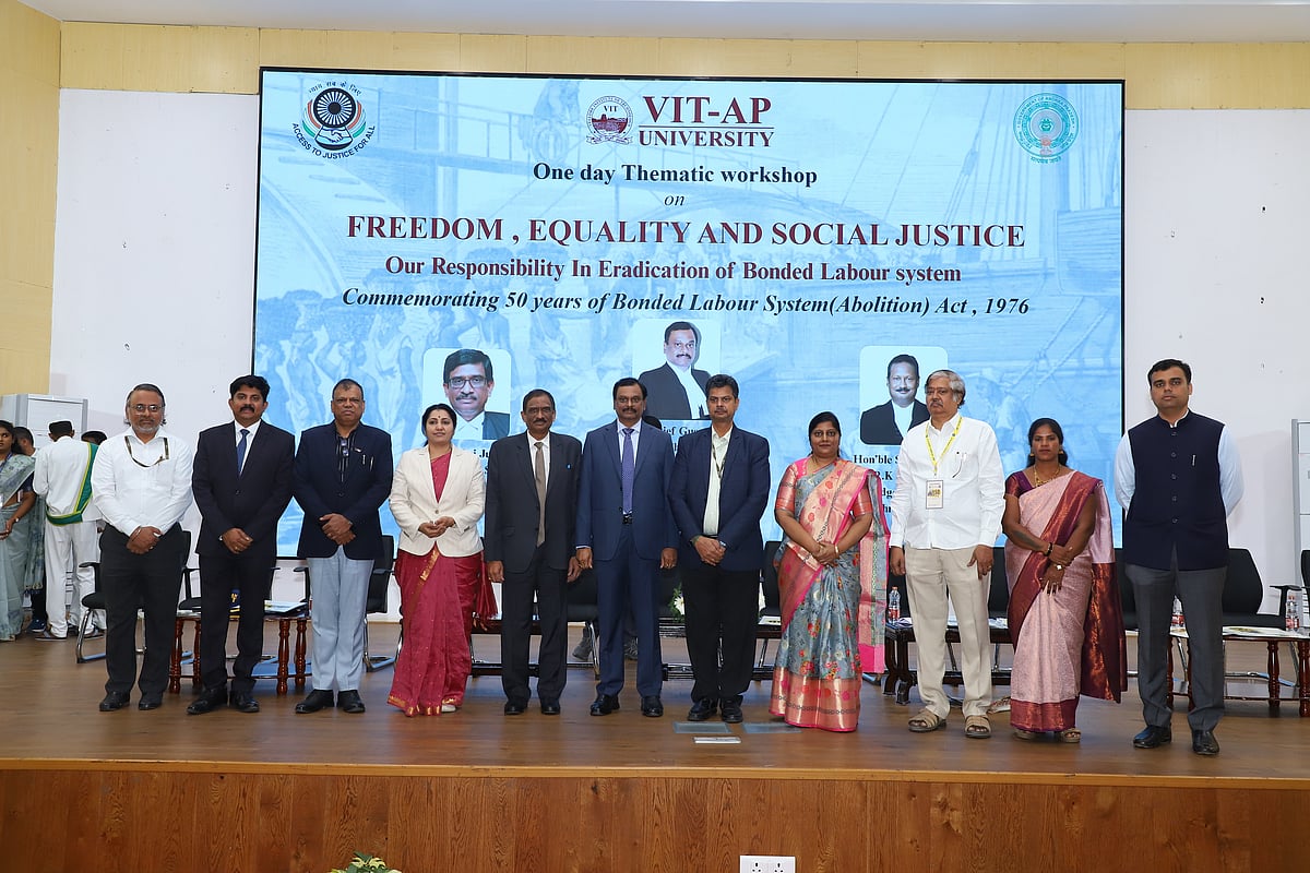 VIT-AP University Commemorates 50 Years of the Bonded Labour System (Abolition) Act, 1976