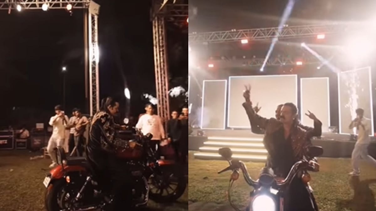 'Entry Nahi, Legacy Introduction': Groom's Father Makes 'Dhurandhar-Style' Entry On Bullet At Wedding; Wins Internet With His Swag 