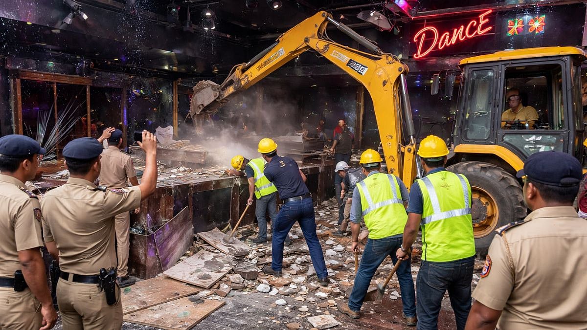 Mira-Bhayandar News: MBVV Police Crack Down On Illegal Orchestra Bars, Demolition Drive Launched...