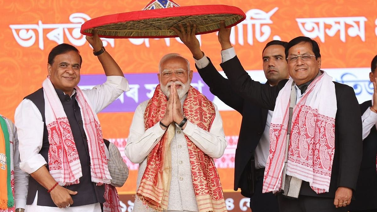 PM Modi Attacks Congress, Showcases ‘New Assam’ Development Under BJP Rule Ahead Of 2026 Polls | VIDEO 