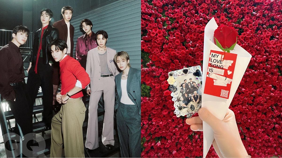 BTS Celebrates Valentine's Day With Fans! K-Pop Boy Band Sends Thousands Of Roses For ARMYs With A Secret Message - Check Out 