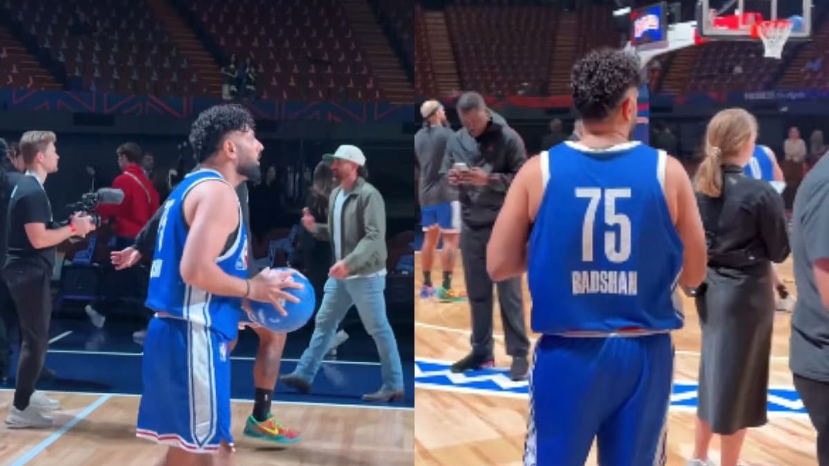 NBA All-Star 2026: Badshah Creates History With Celebrity Game Debut Alongside Brazilian Legend Cafu...
