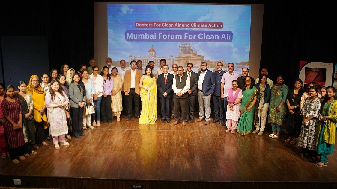 Mumbai Doctors Launch Clean Air Forum As AQI Hits 187, Warn Pollution Is A 'Public Health Emergency'