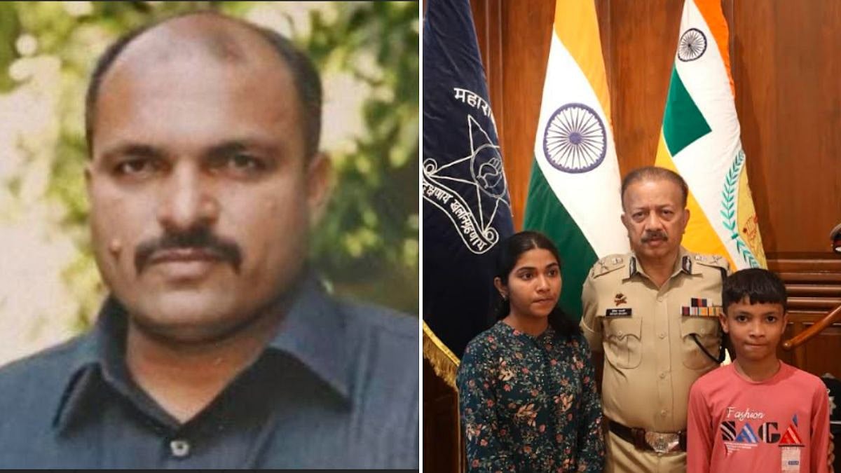 Mumbai Police Commissioner Hands Over ₹1.40 Crore Insurance Cheque To Martyred Constable Vidip Jadhav's Family 