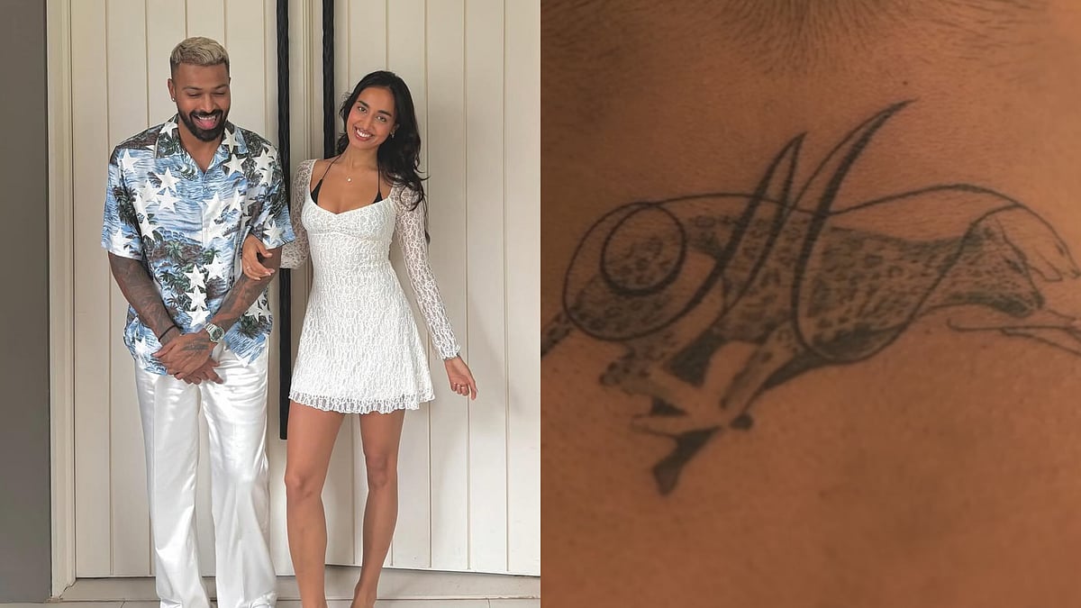 'He Came At 2 Am With A Gift For Mahieka': Inside Hardik Panday's 'M' Neck Tattoo With Leopards For Girlfriend 
