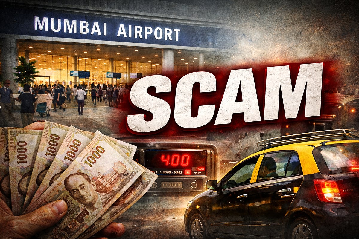 Mumbai Airport Taxi Scam: Wadala Couple Duped Of 1,000 Thai Baht After Landing, Two Cab Drivers Arrested 