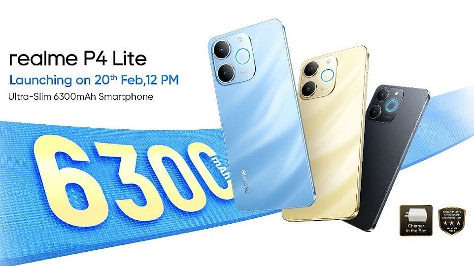 Realme P4 Lite 4G To Launch In India On February 20: What To Expect 