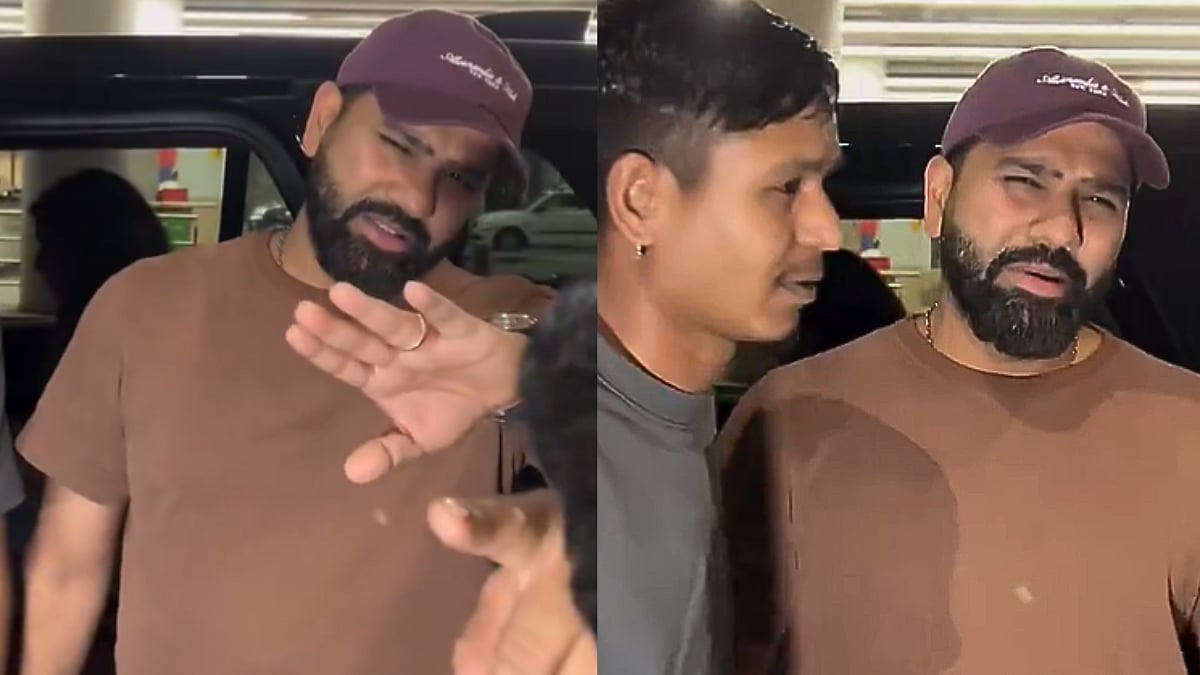 'Light Band Karo Yaar': Rohit Sharma's Humble Request To Paps Wins Hearts After IND vs PAK Clash; Video 