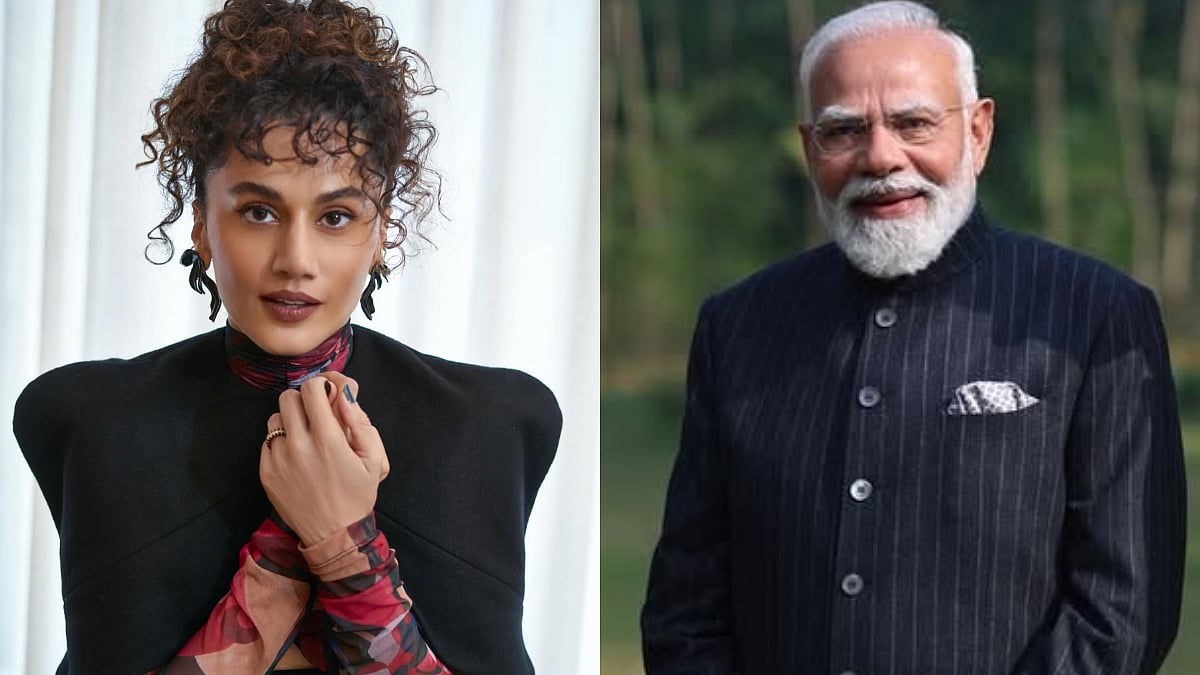 'Mujhe Abhi Bhi Iss Desh Mein Rehna Hai...': Taapsee Pannu Chooses Prime Minister Narendra Modi As Her Favourite Politician Over Rahul Gandhi - Watch Video 