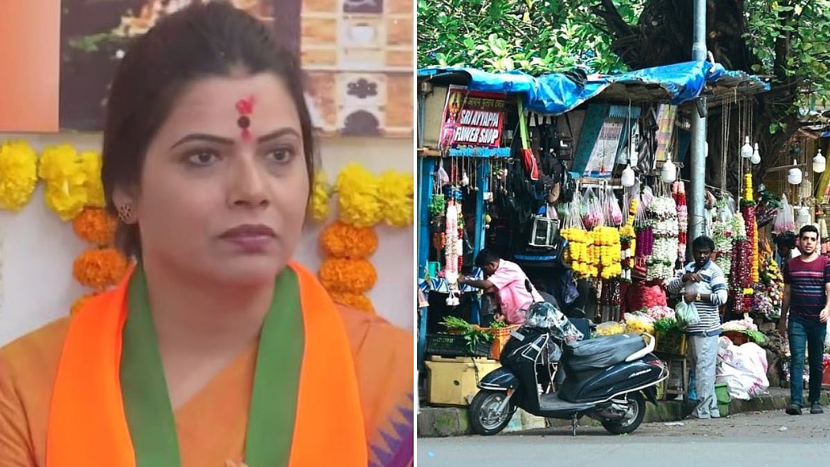 Mumbai Mayor Ritu Tawde's Anti-Encroachment Drive Faces Litmus Test Over Matunga Flower Stalls Occupying Footpaths 