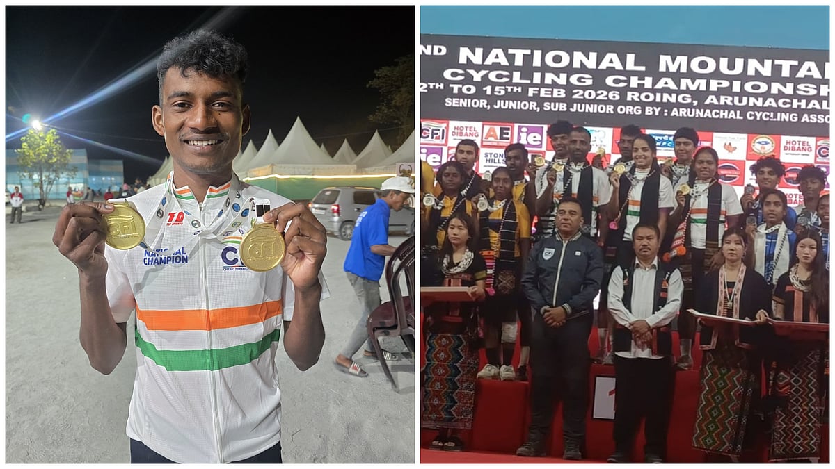 Nashik’s Yogesh Sonawane Wins Three Golds At National MTB Championship In Arunachal Pradesh