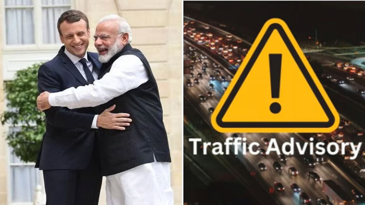 Mumbai Traffic Police Impose Major Restrictions On February 17 For PM Modi, French President Macron Visit 